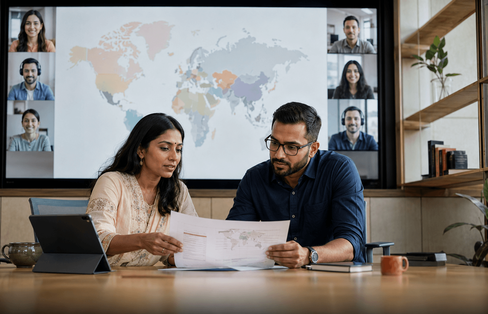 Global Communication project by FLIPPRO